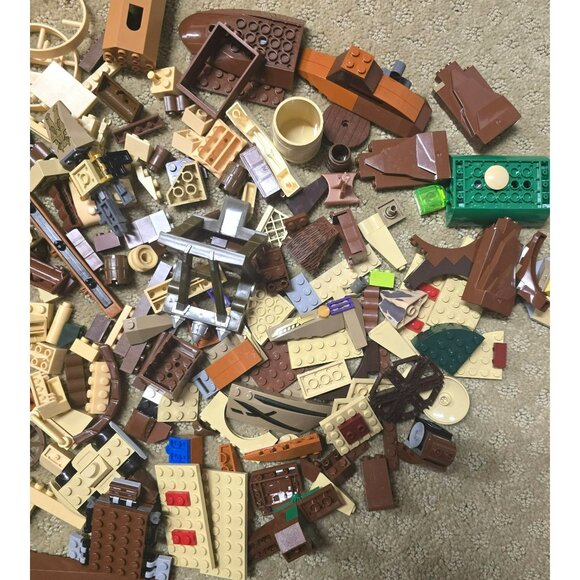 Lego and Compatible with Lego Building Blocks Tools Brown Tan Lot GA156 - Picture 5 of 9
